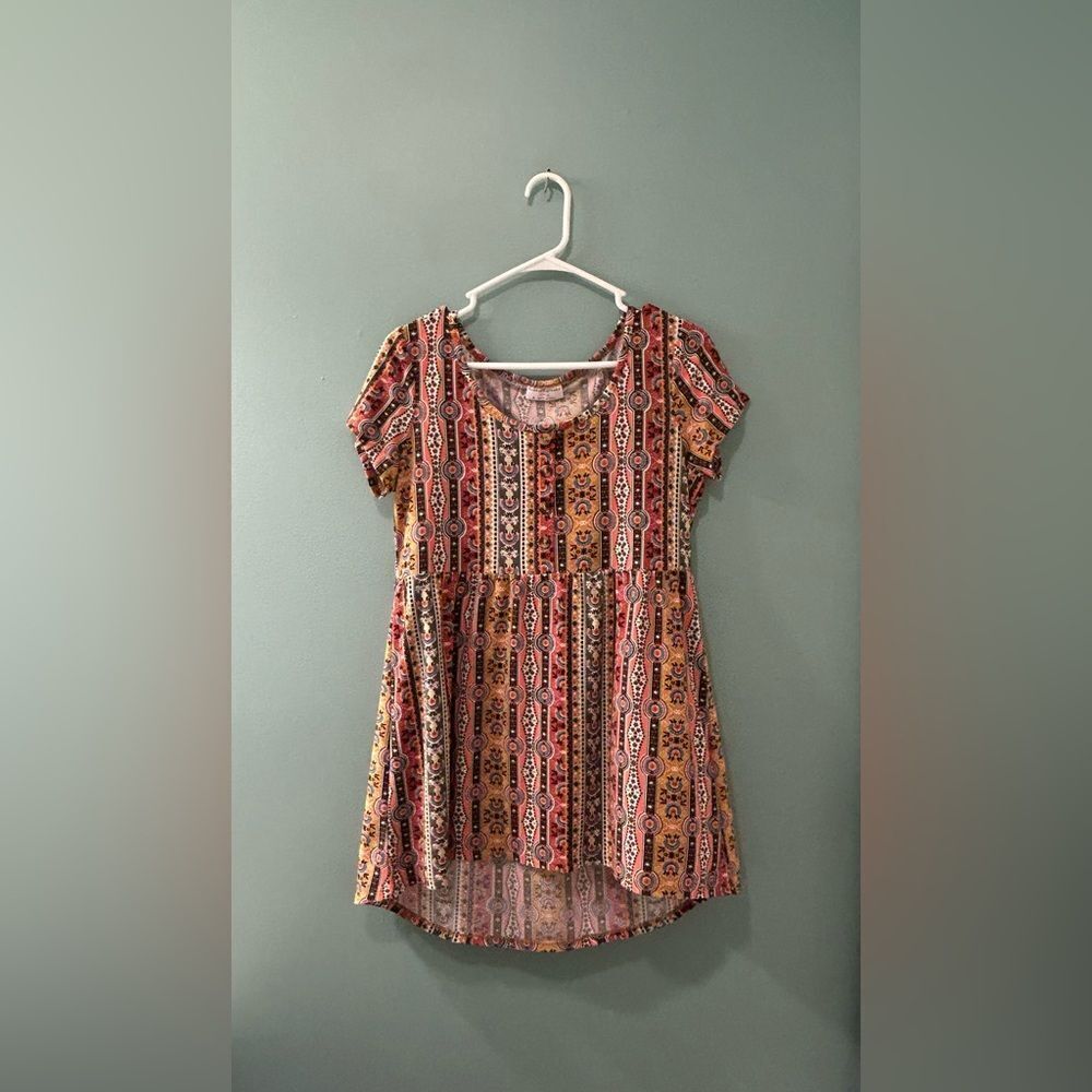 NWOT … BOBBIE BROOKS “Size: S” Red High Low Dress / Top
